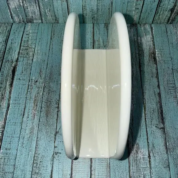 Mackenzie Childs  Black White Checked Napkin Holder Courtly Check NEW - Picture 4 of 5